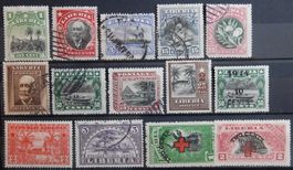 Liberia ex. Kat. 106-130 */gest. 1909/15