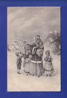 ENFANT - Scène à la neige