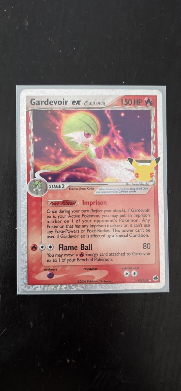 Pokémon Carte collezionabili: Gardevoir ex CEL 93/101 – Nuovo (secondo la descrizione) da Oberentfelden venduto da kerea2001