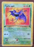 Carte Pokémon Nosferapti rare 57/62 - 1er Edition année 2000