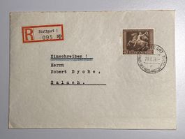 Deutsches Reich 1938, gest. Stuttgart 29.8.38,Salach 30.8.38
