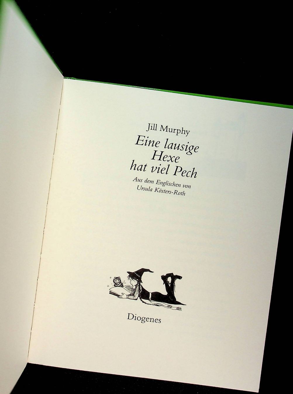 Libri: J. Murphy Eine lausige Hexe hat viel Pech Diogenes EA 2003 – Usato da Reitnau venduto da Zaomir 2