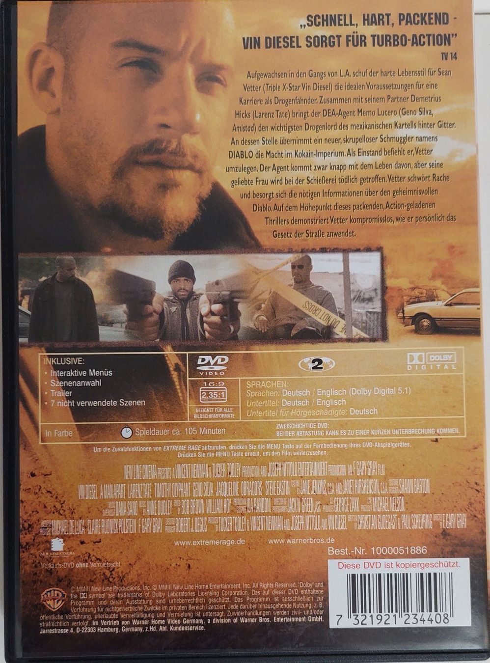 Tutti i DVDs: 3 DVD mit Vin Diesel / Ice Cube – Usato da Münchenbuchsee venduto da mummeli 6