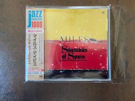 MILES DAVIS SKETCHES OF SPAIN SONY SICJ13 JAPON OBI 1CD