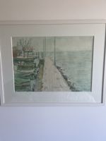 Hafen Stäfa vom Künstler Karl Landolt Signiert