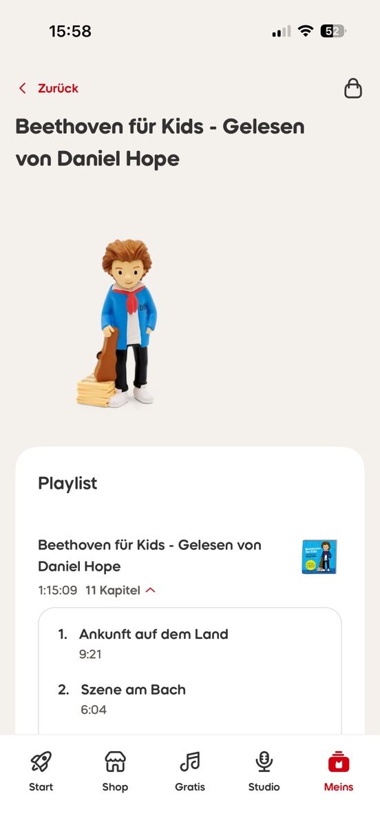 Hörbücher: Tonie Beethoven – Gebraucht aus Altstätten SG von Blume1992 1