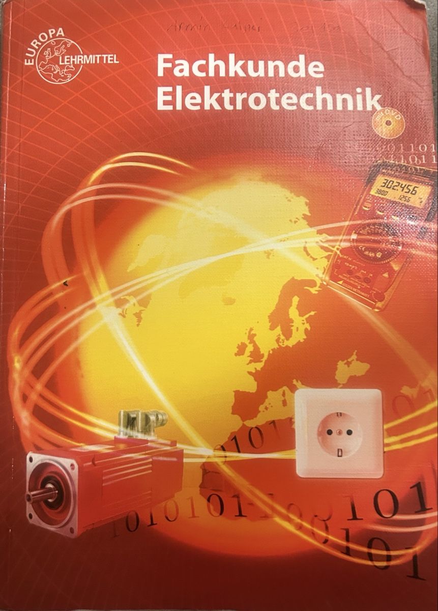 Livres: Fachkunde Elektrotechnik – Neuf (Voir description) à Dietlikon par ade_sk8v