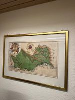 Alte und erste Landschaftskarte Fürstentum Liechtenstein