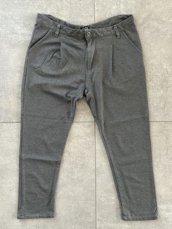 ChRoy Herren Stoffhose, Grau