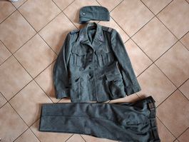 Antike Schweizer Armee Militär Uniform