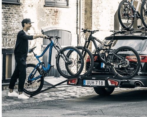 Thule Portapacchi: Thule Laderampe zu XT-Veloträger – Usato da Wimmis venduto da kazykazy