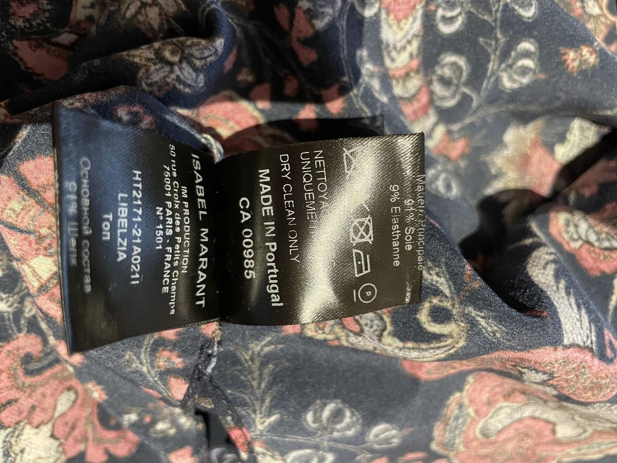 Isabel Marant Chemisiers: Isabel Marant Seidenbluse oversize Gr. 36 – Neuf (Voir description) à Windisch par rascale 4