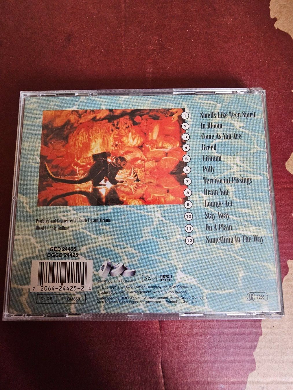CDs: CD - Nirvana – Nevermind (Grunge, 1991) – D'occasion à Biberist par Foolio0 1