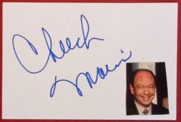 Cheech Marin Autogramm signiert Karte 10x15cm