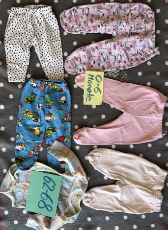 Süsse Baby Mädchen Kleider Set Gr.62-68