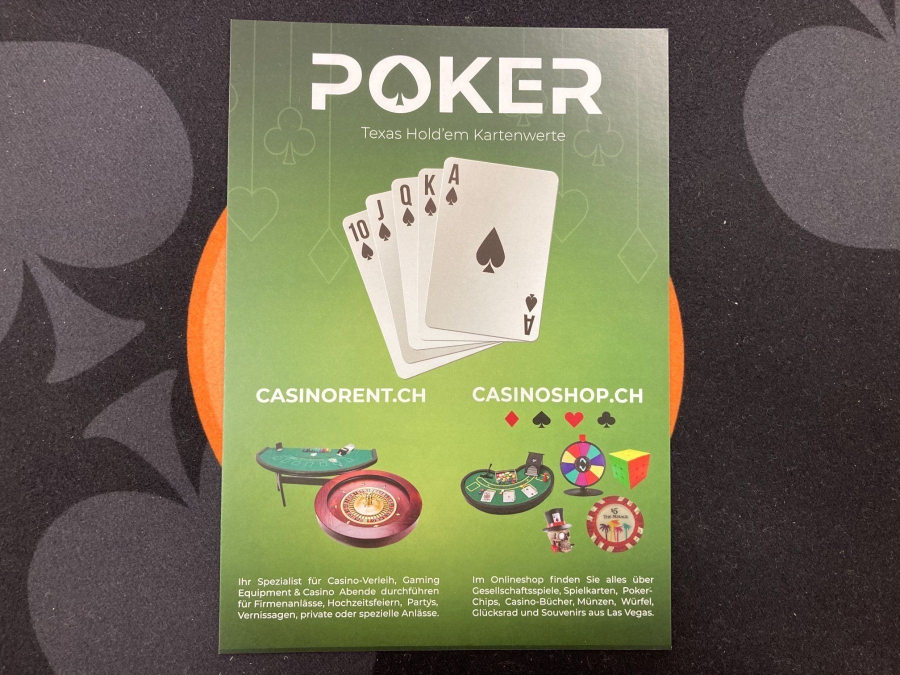Giochi: Blackjack Basis Strategie Info-Karte – Nuovo (secondo la descrizione) da Zürich venduto da Casinoshop_Schweiz 3