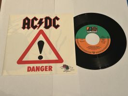 AC/DC. 1985. mit Poster. Danger
