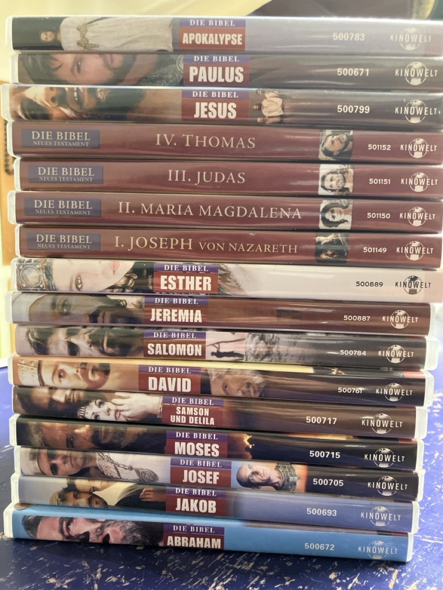 Tutti i DVDs: DVD Serie Die Bibel – Usato da Erlenbach im Simmental! venduto da Simmentaler-Perlen