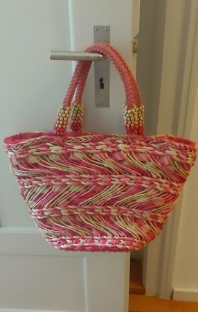 Stylische Stroh Tasche NEU