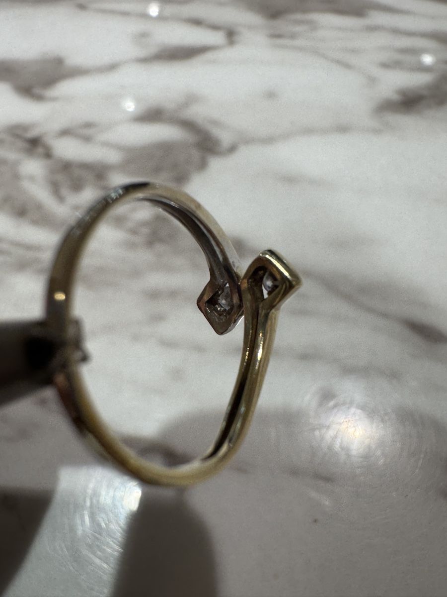 Anelli: 14k Gold Damenring – Usato da Schaffhausen venduto da glamour-shop 3