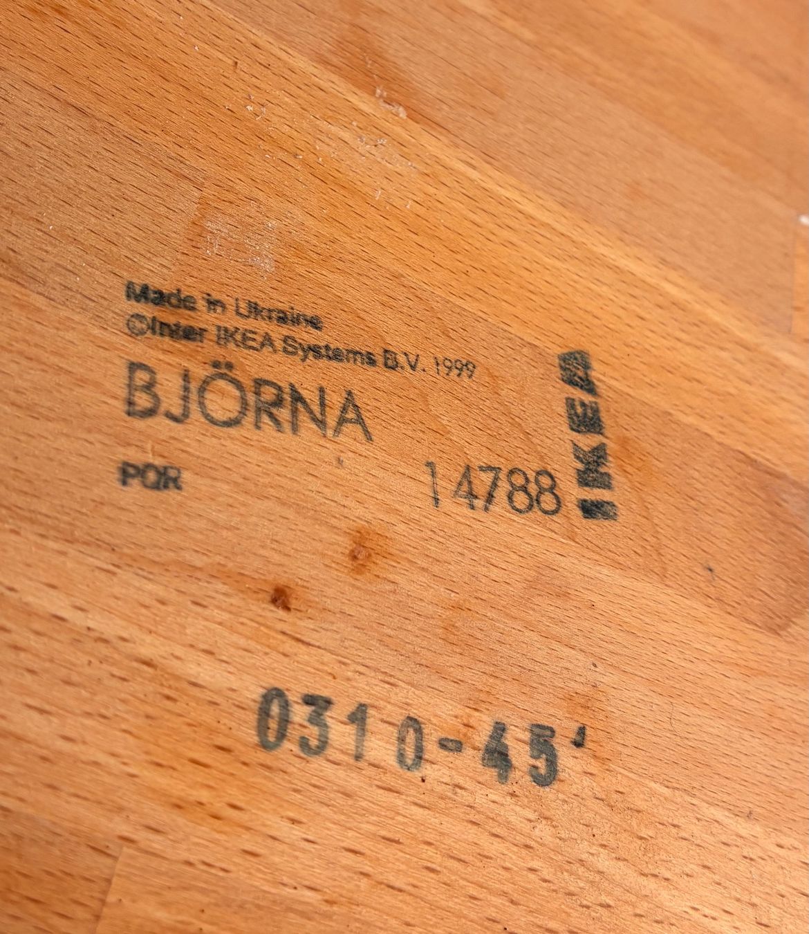 Ikea Tavoli: Esstisch, Echtholz, ausziehbar, IKEA Björna – Usato da Bättwil venduto da tre_tj9g 4