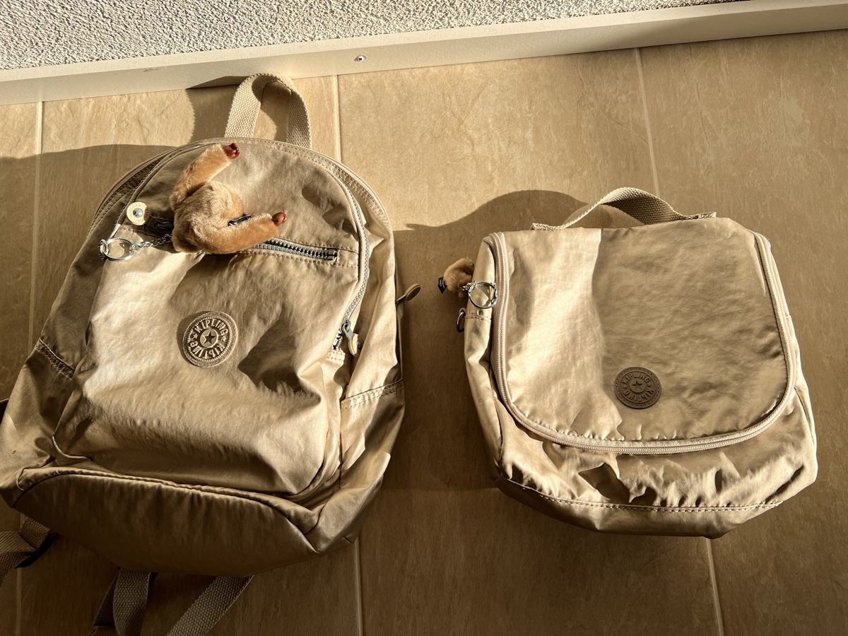Kipling Rucksäcke: Kipling rucksack +Kosmetik Tasche  – Neu (gemäss Beschreibung) aus Kaufdorf von Ostrich