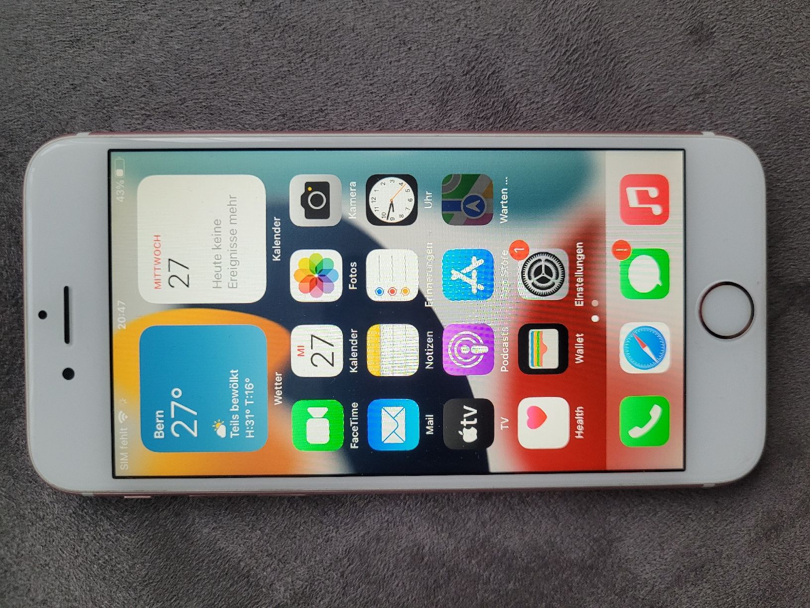 Apple Telefoni cellulari / Smartphones: iphone 6s 128GB Rose Gold  – Usato da Birsfelden venduto da joz_t7bw