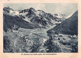 Schweizer WERBE - Ansichtskarte KUPFERBERG GOLD