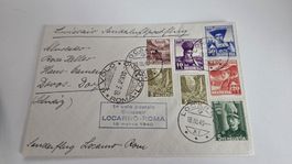 1940 Erstflug Locarno - Roma