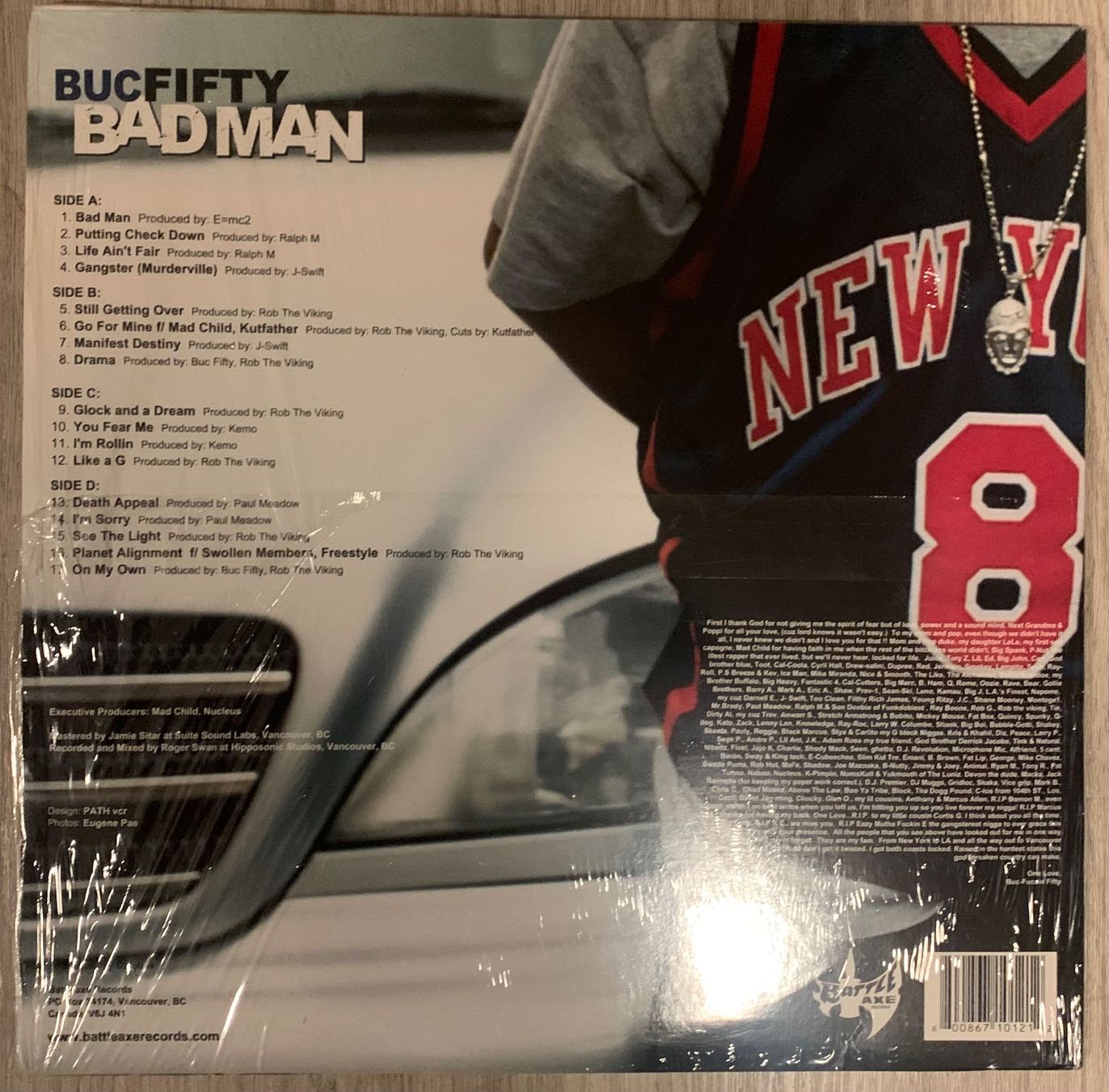 Dischi in vinile: BUC FIFTY - Bad Man D-Lp 2002 – Usato da Mühlethal venduto da superfast78 1
