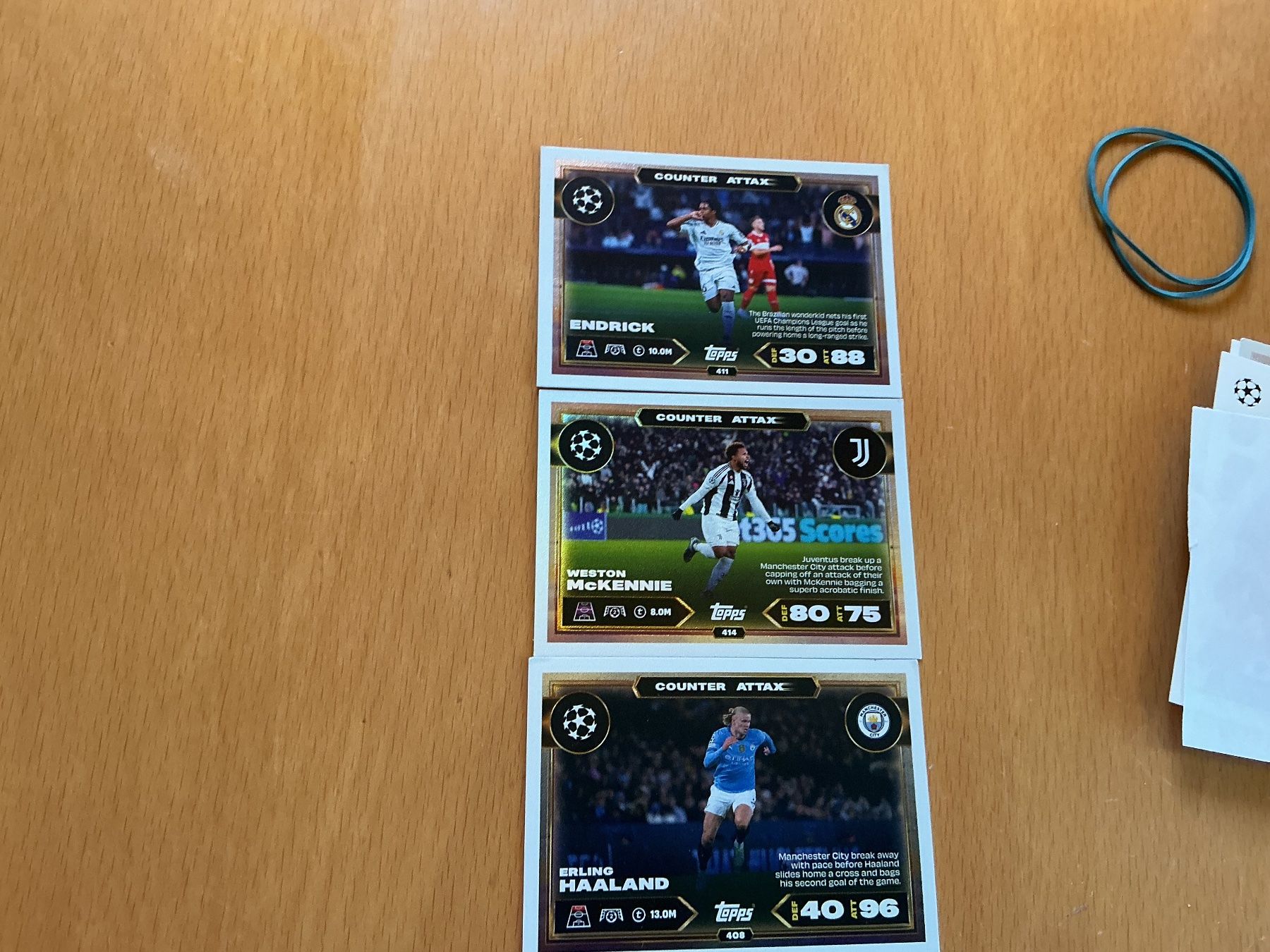 Topps Carte collezionabili: Topps match attax counter attax – Usato da Urswil venduto da IreneB.