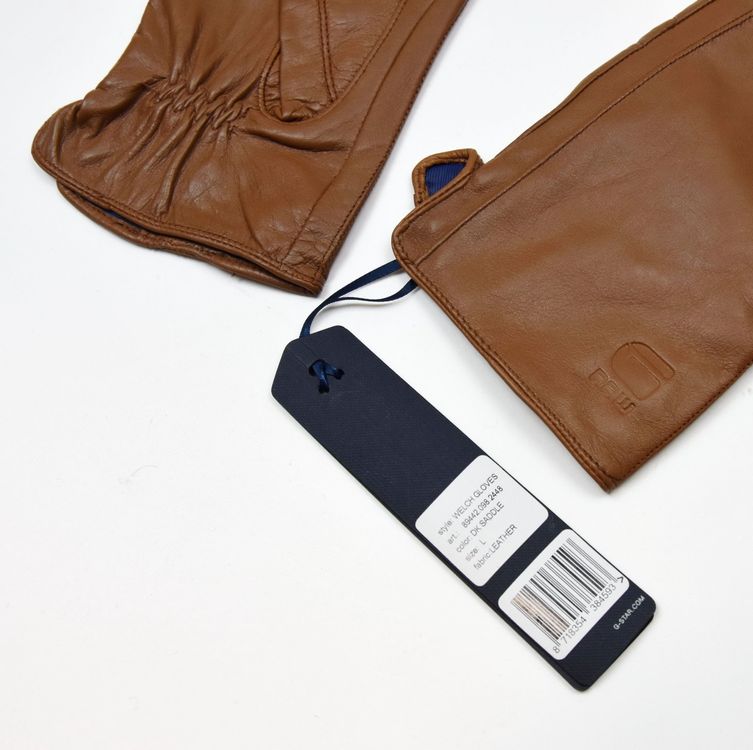 Autres accessoires hommes: G Star Raw Herren Handschuhe Welch/echtes Leder /braun /Gr.S – Neuf avec emballage d'origine à Wohlenschwil par EddieS-Outlet 6
