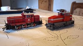 H0 2 Märklin Loks Digital Defekt für Bastler.