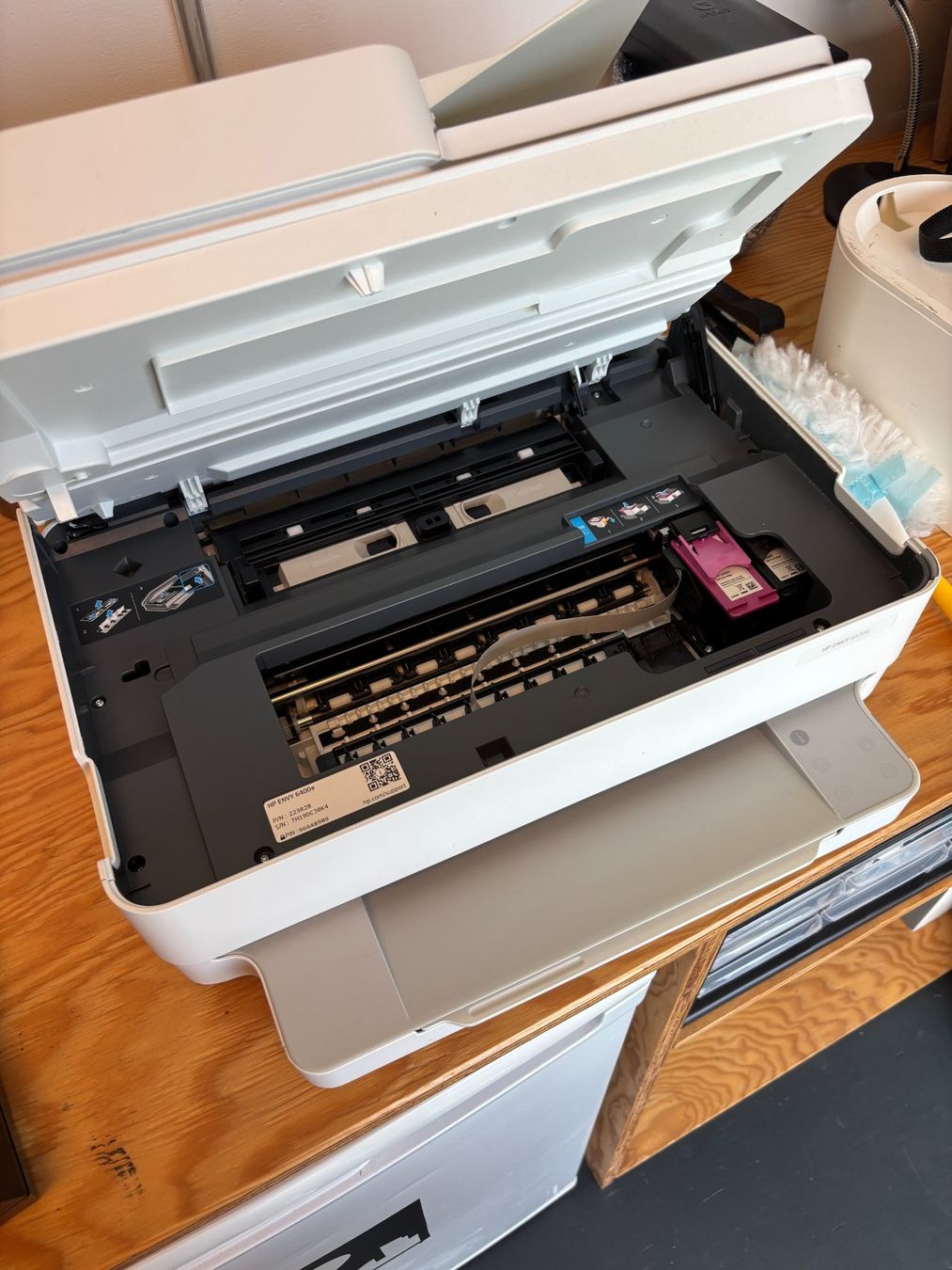 Hewlett Packard Stampanti: HP ENVY 6430e Multifunktionsdrucker weiss – Usato da Zürich venduto da carlmitk 1