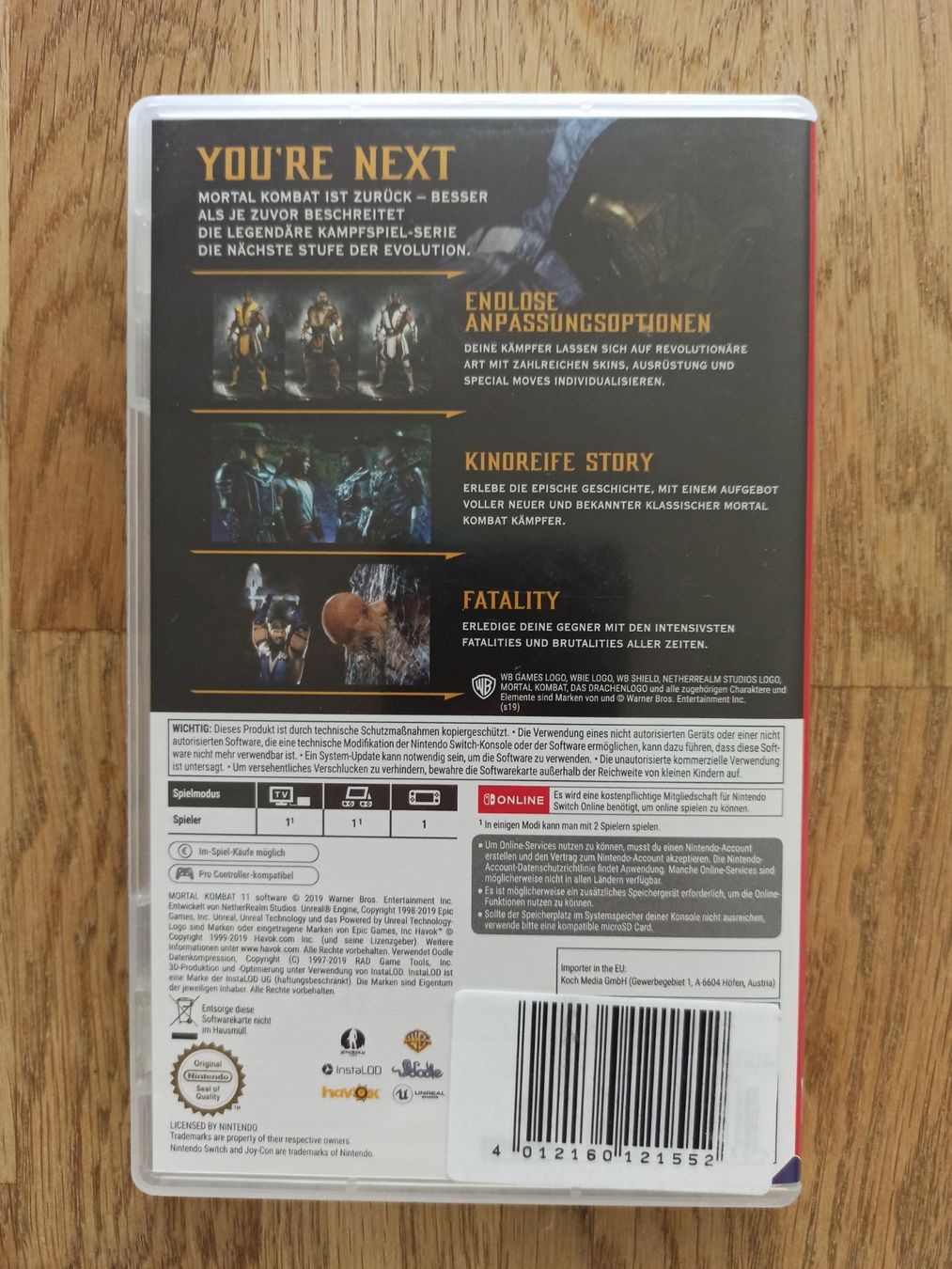 Giochi: Mortal Kombat 11 Nintendo Switch / NSW - TOP – Usato da Oberweningen venduto da mar_87mx 1