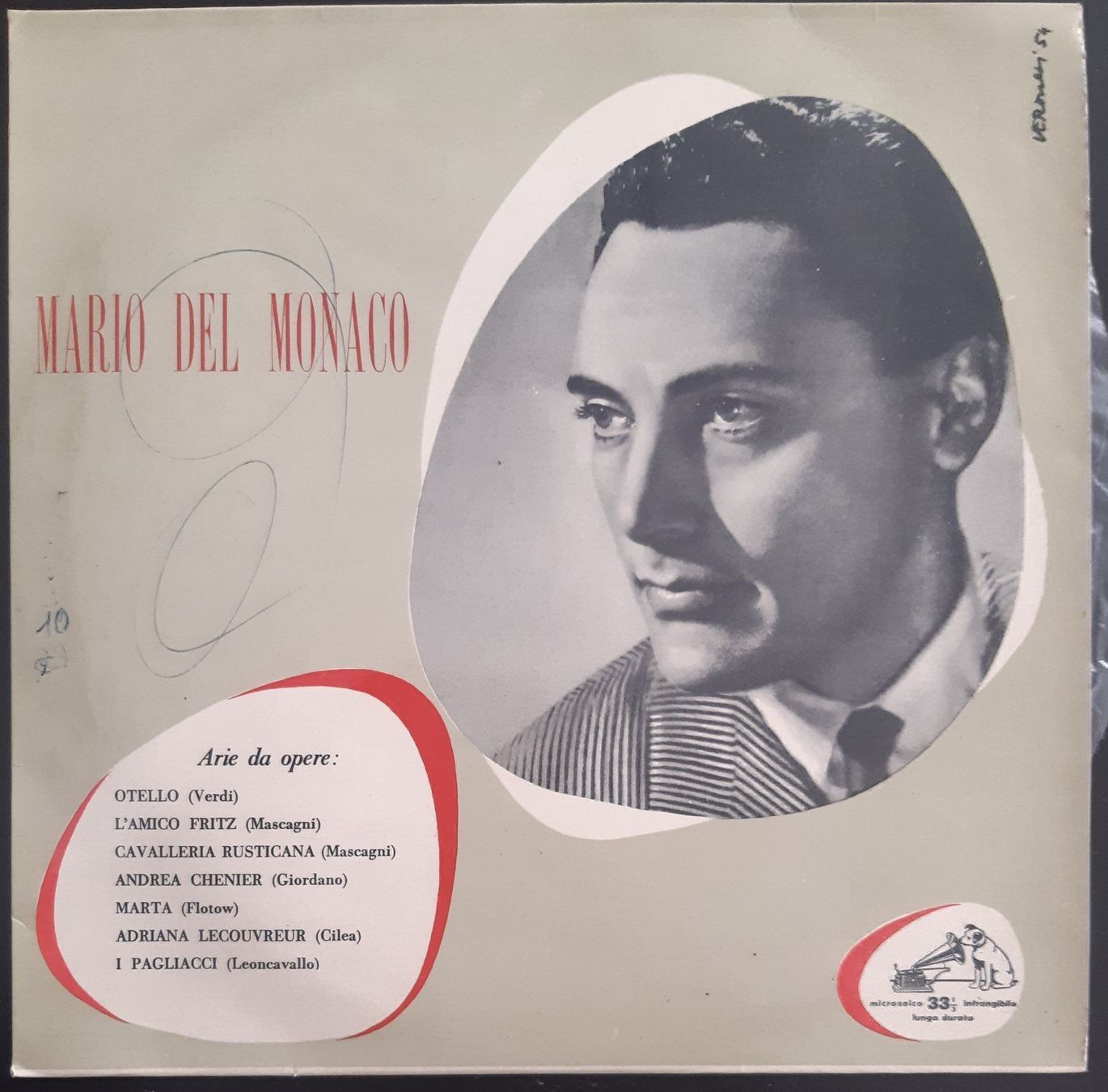 Dischi in vinile: Mario Del Monaco - Arie Da Opere (10") – Usato da Genestrerio venduto da TheMad