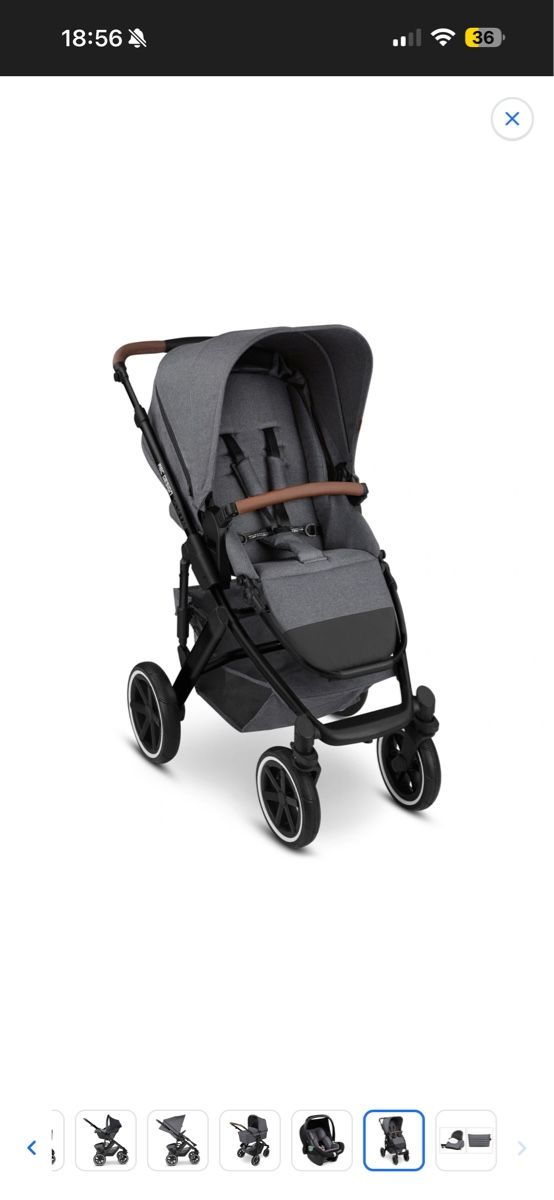 ABC Design Carrozzine: ABC Design Viper 4 Set grey new condition – Usato da Schlieren venduto da Amina99 1