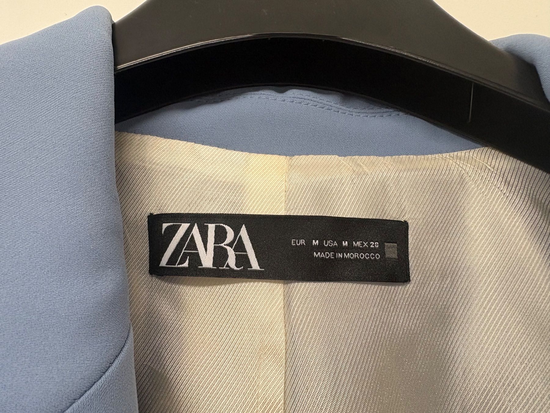 Zara Vestes: ZARA Longblazer, hellblau, Gr M – D'occasion à Egg b. Zürich par adimoxon 2