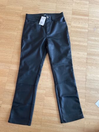 Pantalon simili cuir 38 neuf femme