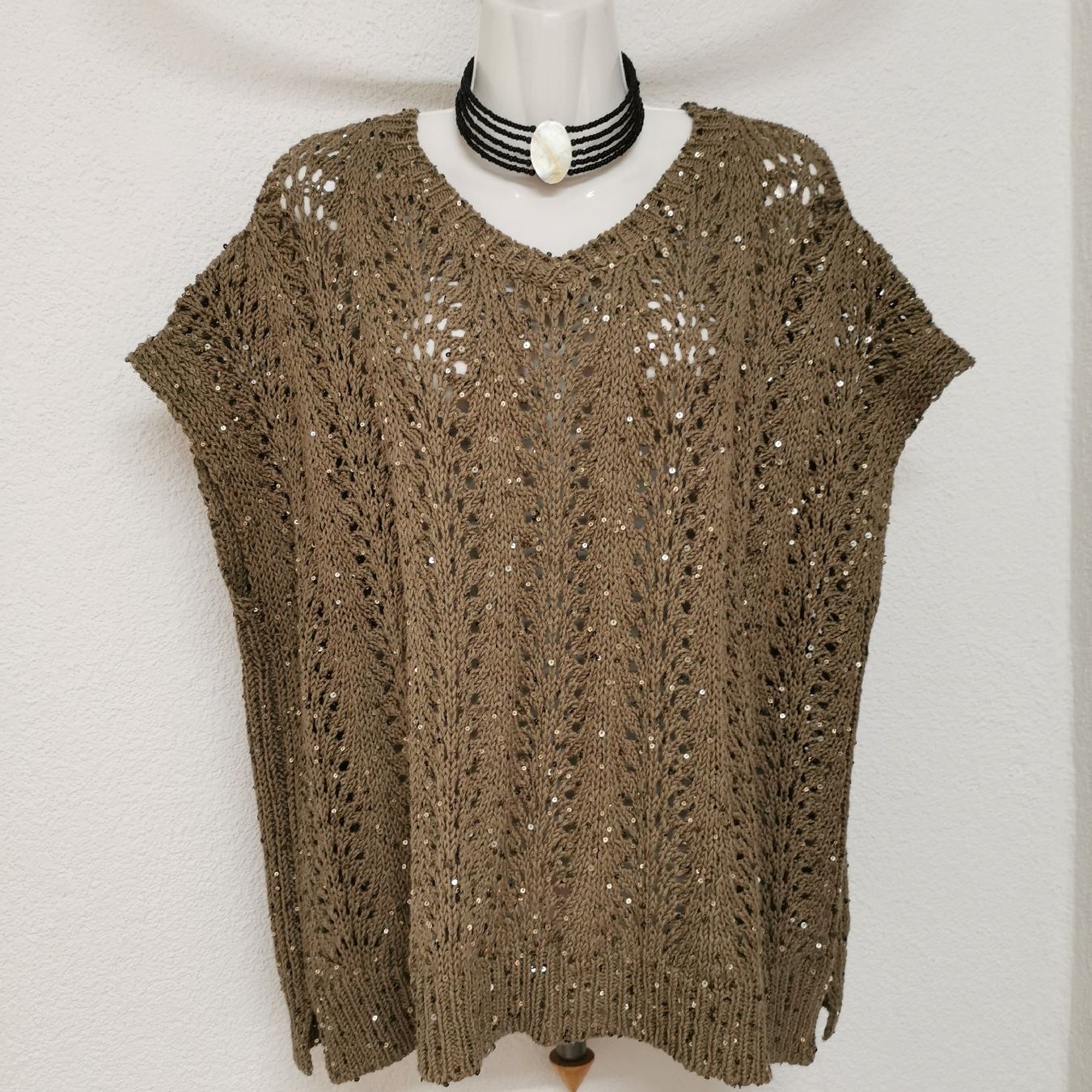 Camicette: Damen Strickbluse One Size – Nuovo (secondo la descrizione) da Zürich venduto da mar_mv5c 1