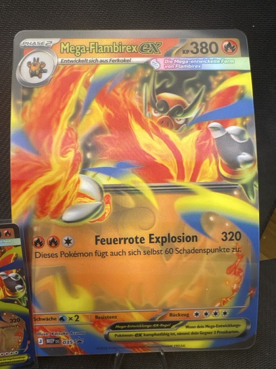 Pokémon Carte collezionabili: Pokemon Mega-Flambirex + Jumbo – Nuovo (secondo la descrizione) da Volketswil venduto da kev_8cfn 2
