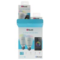 2x Bluetooth LED Color RGB Glühbirne Leuchtmittel E27 9W