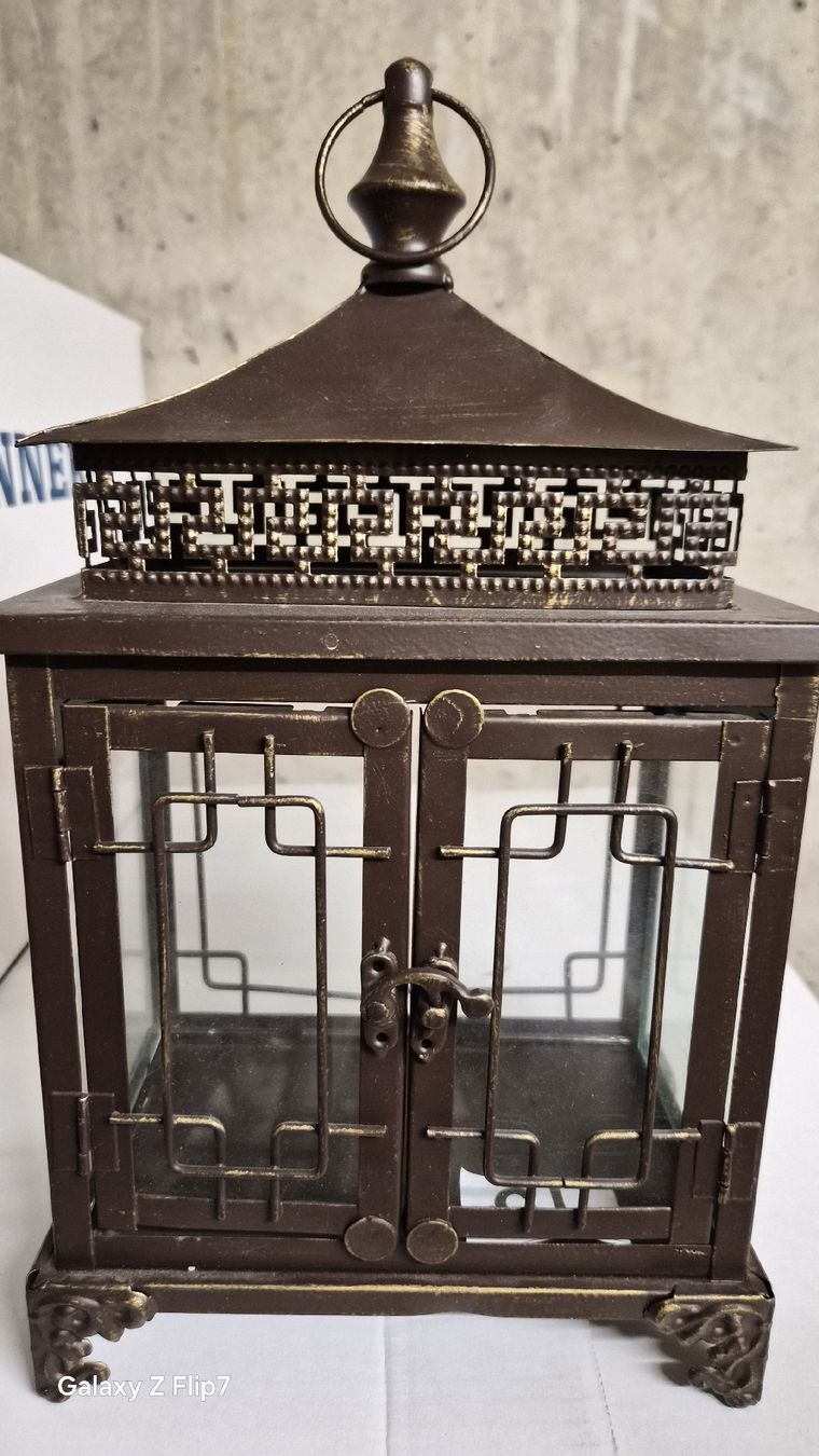 Tutte le decorazioni: Lanterne en metal – Usato da Avry-sur-Matran venduto da cec_nhz8