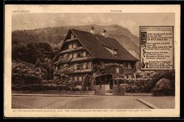 Arth-Goldau, Altes Bauernhaus aus der Ze