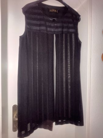 Schwarze, elegante Damen Weste, Grösse 40, wie neu!