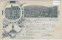 Gruss aus St. Gallen - Hotel Schiff