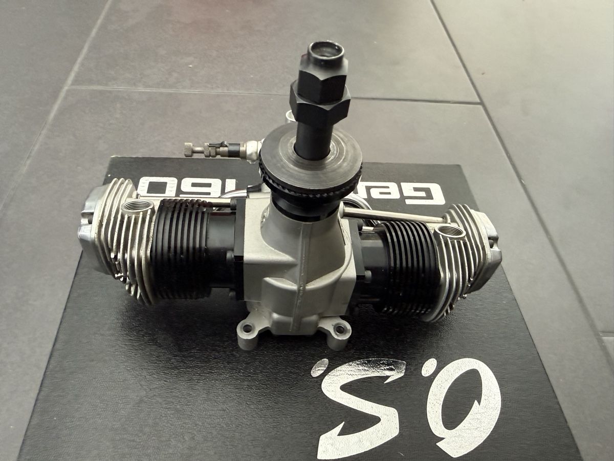 Motori: O.S. Gemini-160 Boxer 26ccm mit Schalldämpfer – Nuovo (secondo la descrizione) da Gebertingen venduto da Dvenosta 2