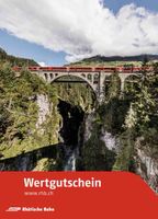 800Fr. Gutschein Rhätische Bahn
