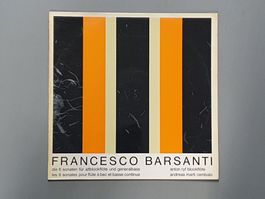 Francesco Barsanti - 6 Sonaten...(LP 1972), Rarität - TOP!