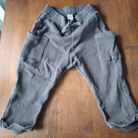 H&M Kinder-Hose, Grösse 92, Dunkelgrau - Top Zustand!